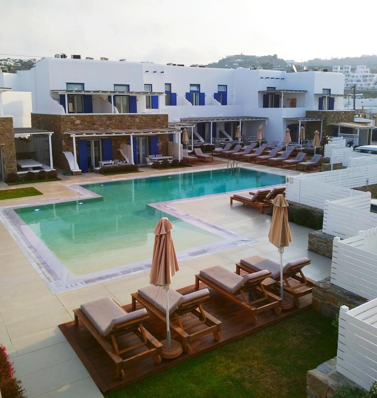 Blue, White And Grey Suites Ornos  Zewnętrze zdjęcie